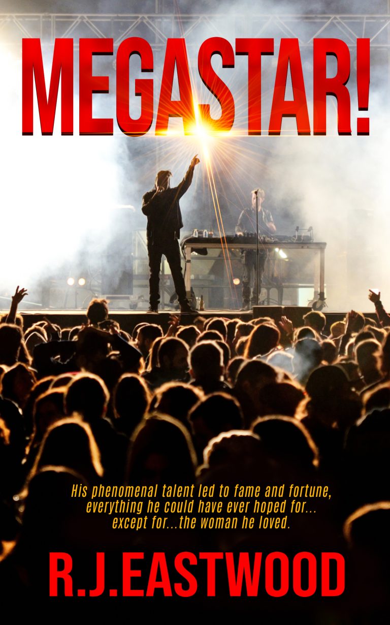 Book cover for Megastar, available to option through OptionAvenue