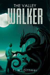 Book cover for The Valley Walker, available to option through OptionAvenue