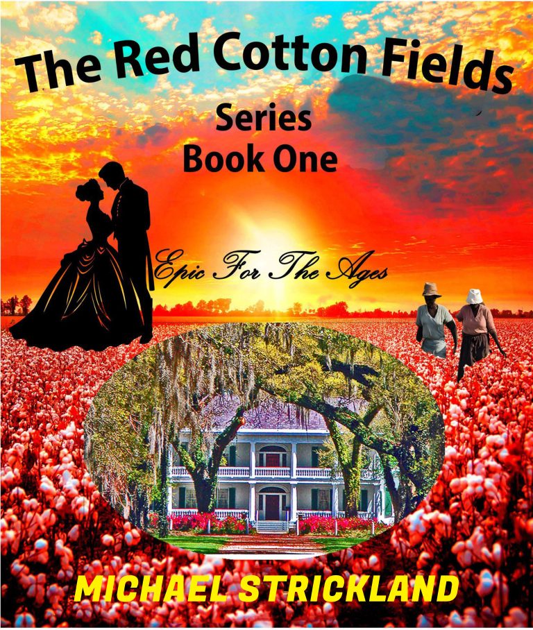 Book cover for The Red Cotton Fields, available to option through OptionAvenue