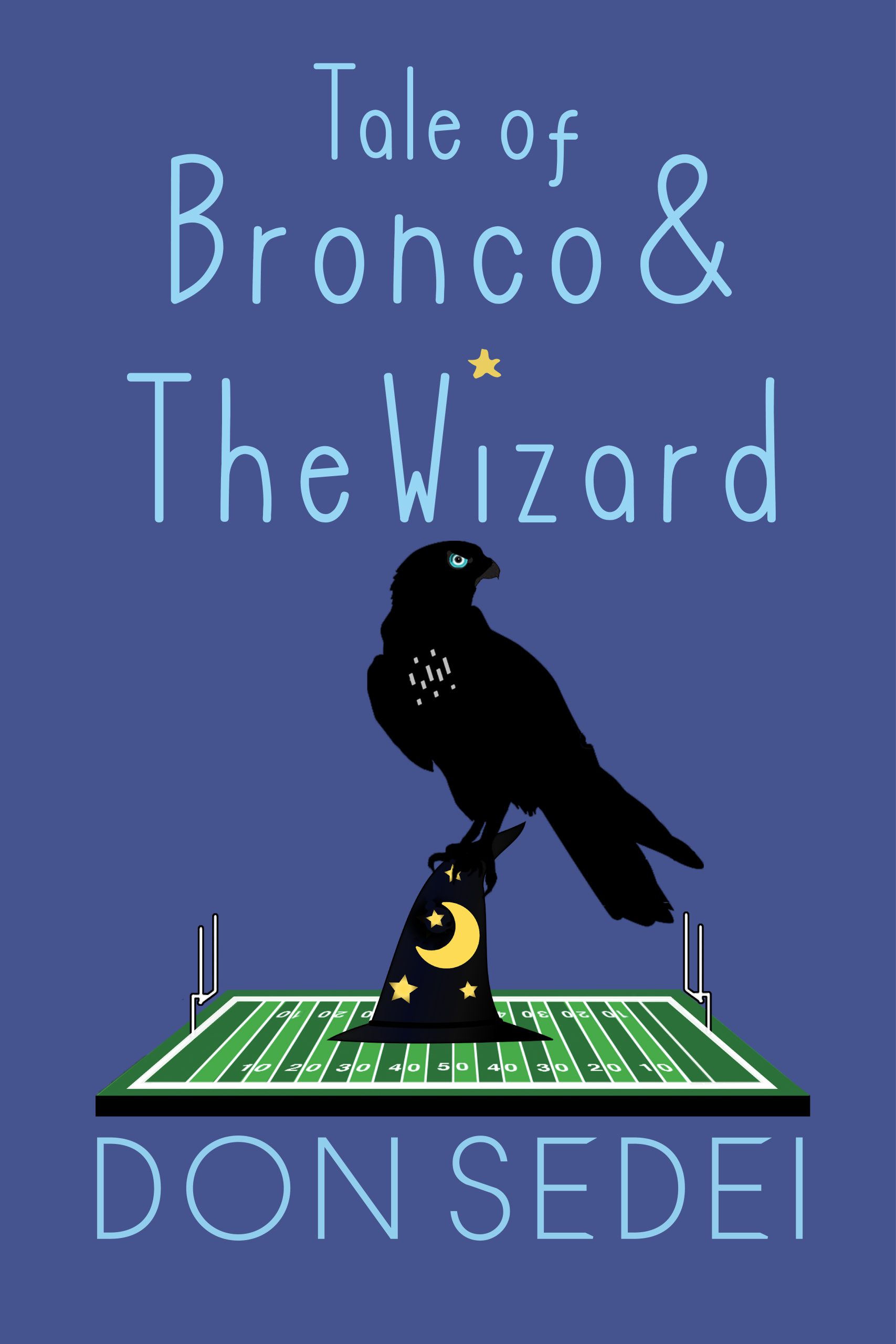 Book cover for Tale of Bronco & The Wizard, available to option through OptionAvenue