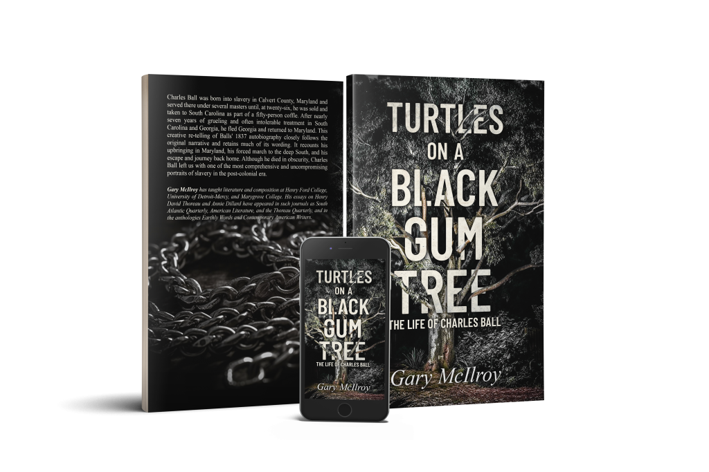 Book cover for Turtles on a Black Gum Tree: The Life of Charles Ball, available to option through OptionAvenue