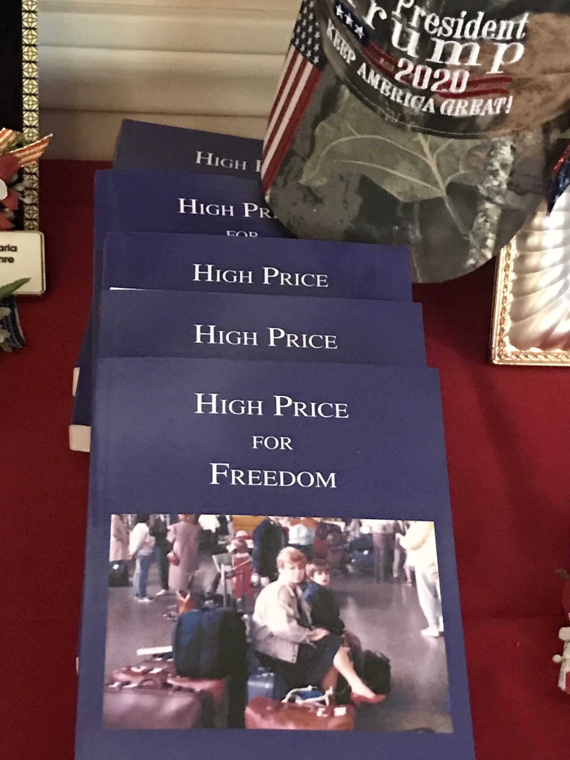 Book cover for HIGH PRICE FOR FREEDOM, available to option through OptionAvenue
