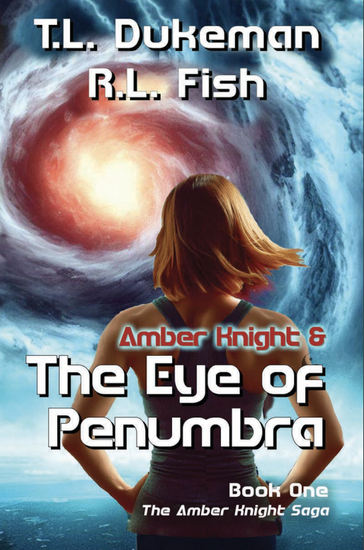 Book cover for Amber Knight & The Eye of Penumbra, available to option through OptionAvenue