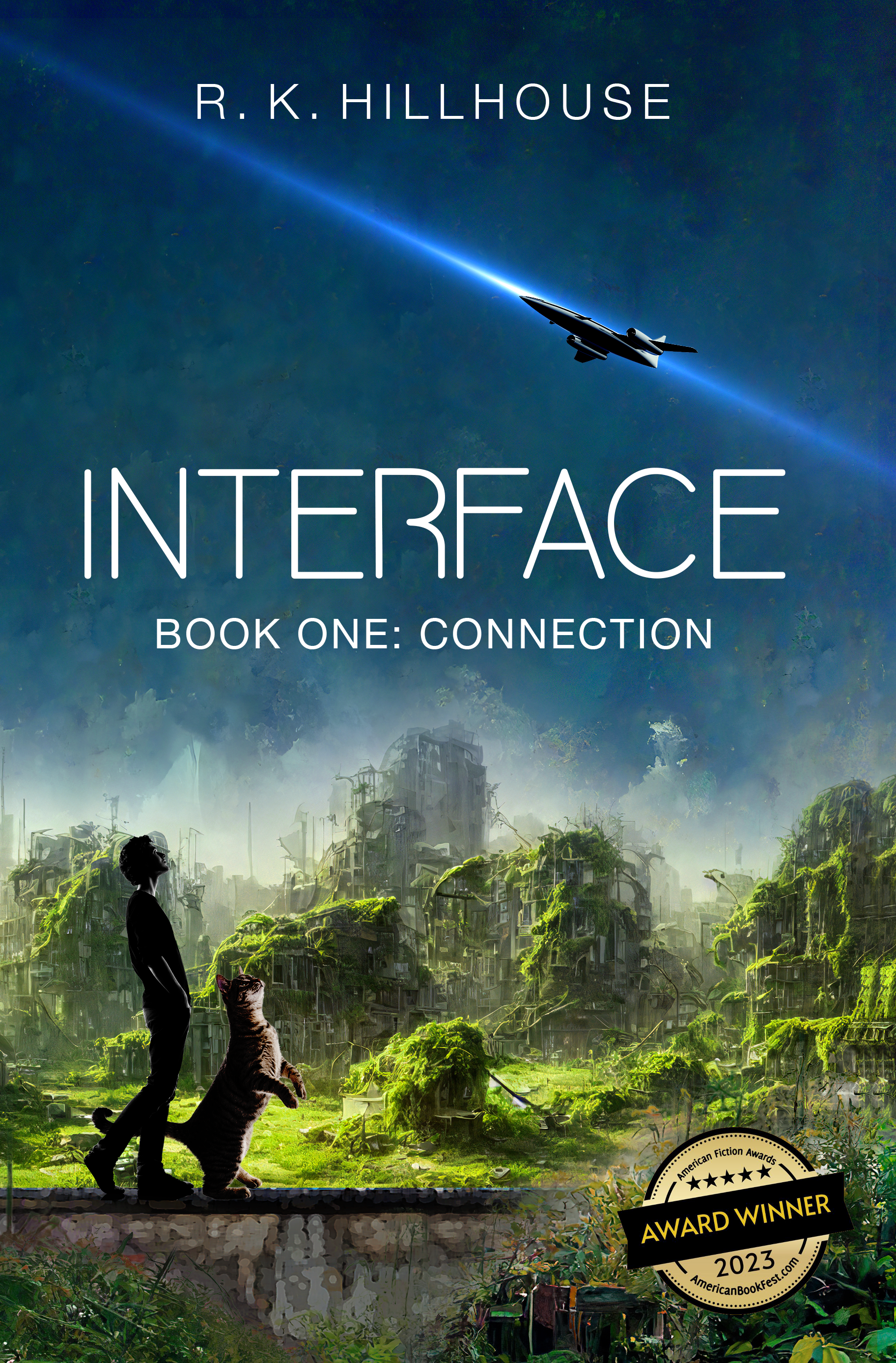 Book cover for Interface: Book One: Connection, available to option through OptionAvenue